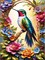 Hummingbird Diamond Painting Kits for Adults-Diamond Art for Adult Hummingbird